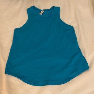 lululemon athletica Women's Teal Blue Racerback Tank Top